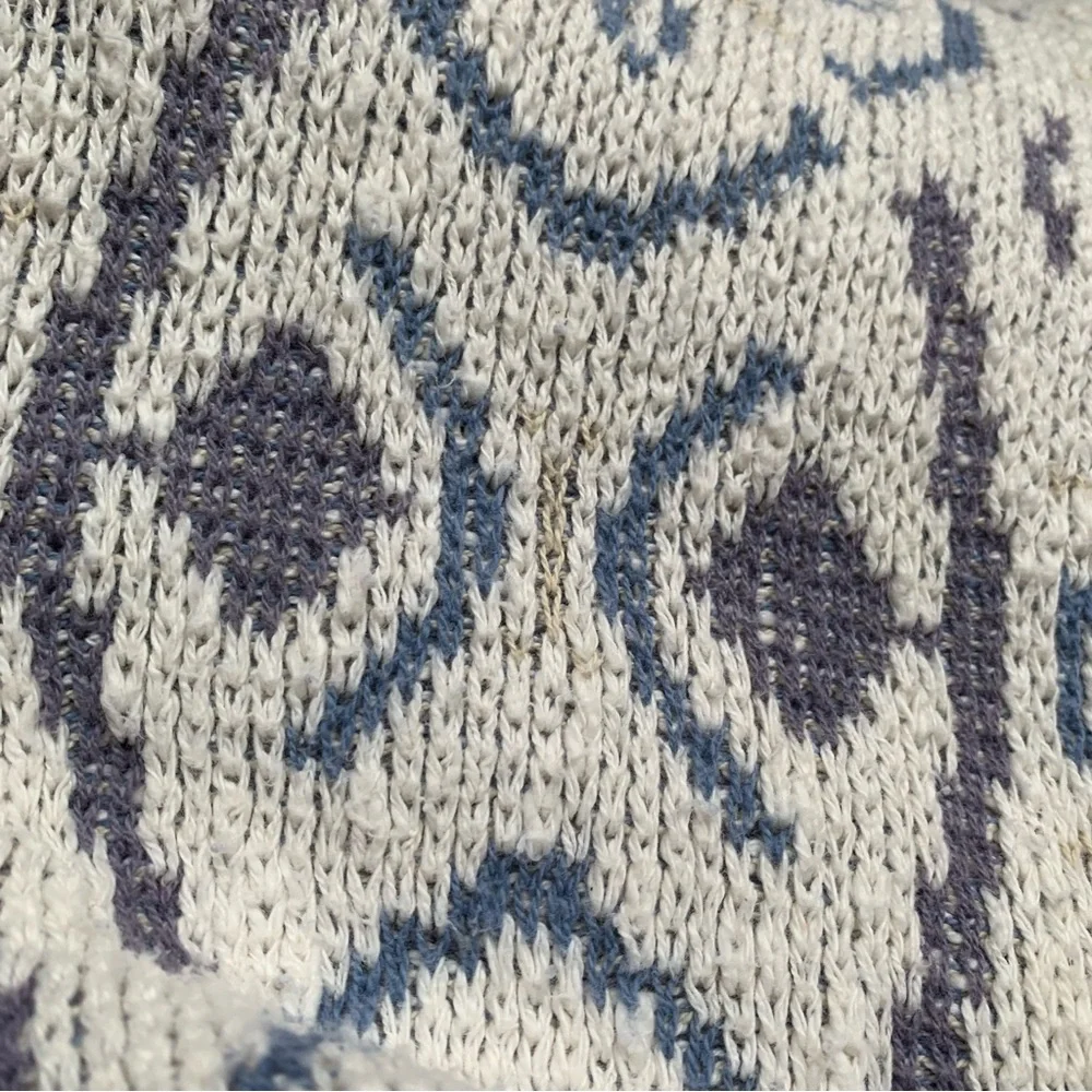 v i n t a g e :: Heavy Oversized Abstract Grandpa Knit Sweater - Picture 9 of 14